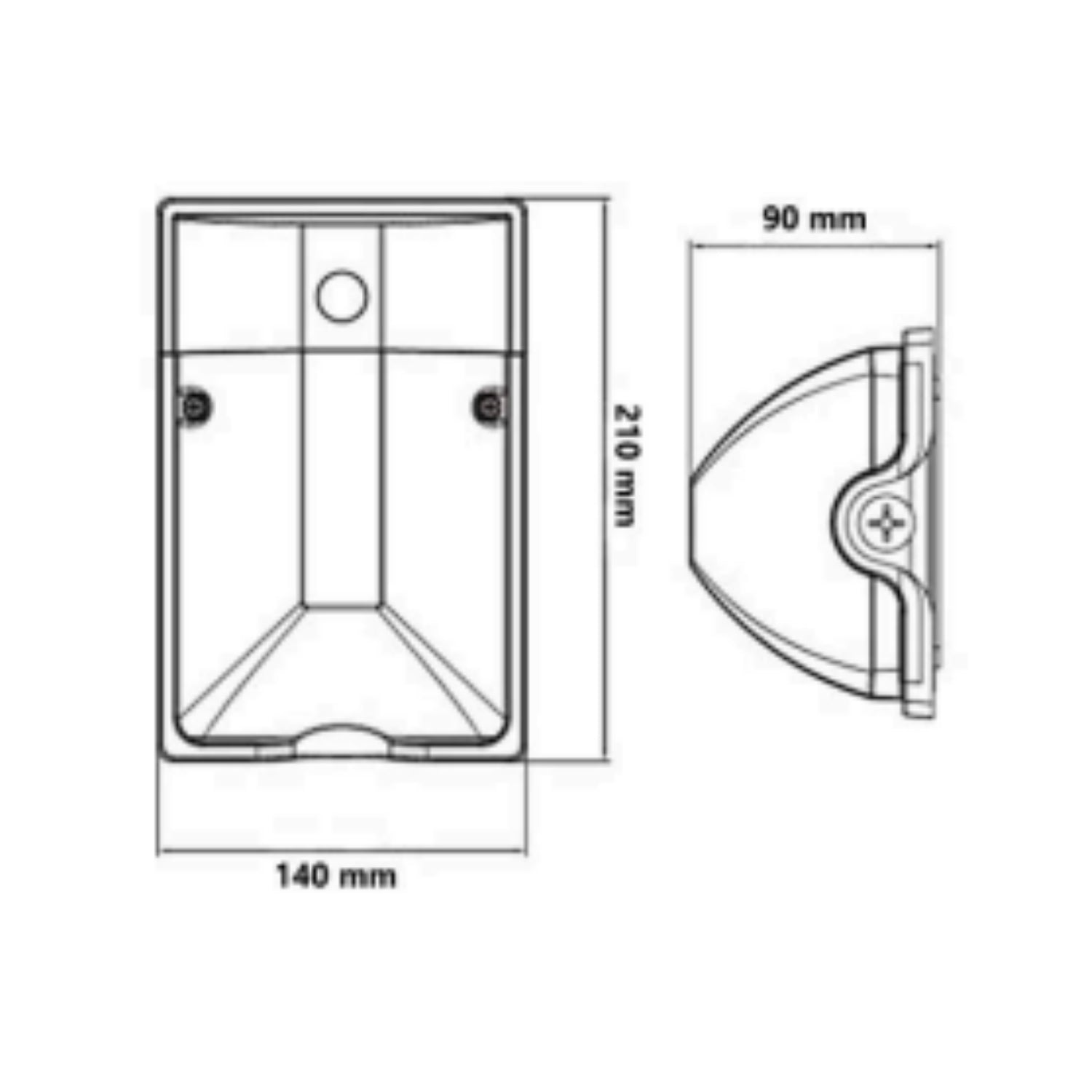 Arbotante Industrial Cosmo 26W - Wattko